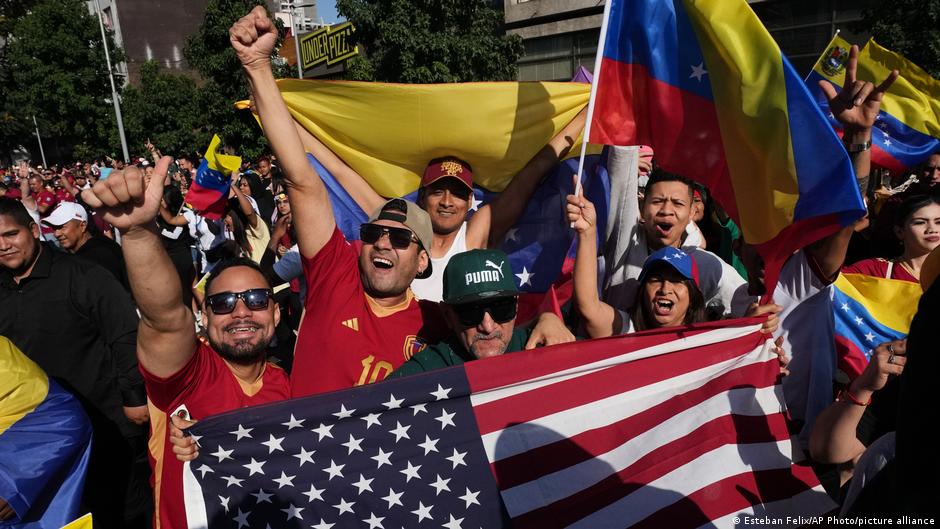 Diáspora festeja captura de Maduro, chavistas protestan – DW – 04/01/2026
