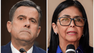 Director de la CIA viajó a Venezuela y se reunió con Delcy Rodríguez