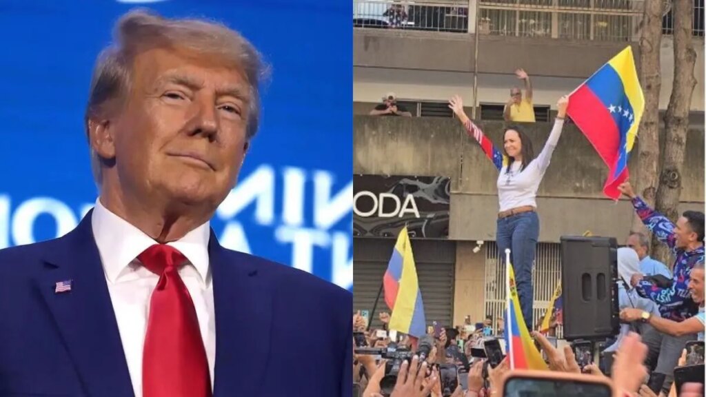 Donald Trump recibirá esta semana a María Corina Machado en la Casa Blanca