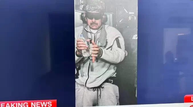 Donald Trump revela primera foto del presidente Nicolás Maduro capturado