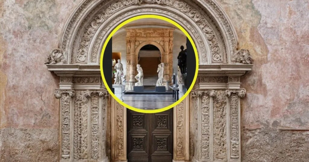 El Museo del Louvre restaura el portal del Palacio Stanga, una de las grandes obras del Renacimiento italiano