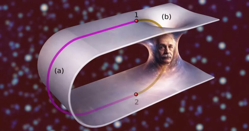 El falso mito del agujero de gusano de Einstein revela un secreto sobre el tiempo cuántico