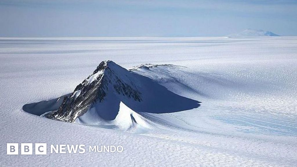 El mapa que revela en detalle los paisajes que se ocultan bajo el hielo de la Antártida