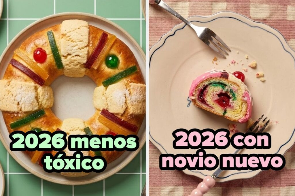 Elige tu pedazo de rosca de reyes y te diremos cómo te irá en el amor este 2026