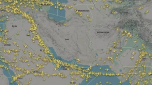 En medio de la tensión por manifestaciones, Irán cerró su espacio aéreo