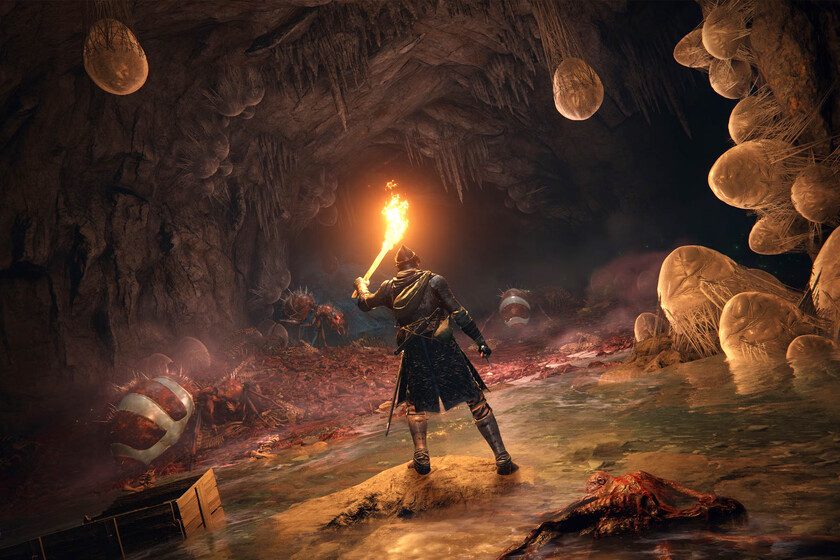Esperaba encontrar un bello jardín en esta ubicación de Elden Ring, pero acabó en uno de los lugares más asquerosos creados por FromSoftware