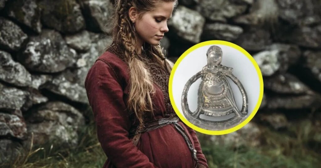 Esta inusual figurilla podría ser la única representación de una mujer embarazada vikinga que se conoce