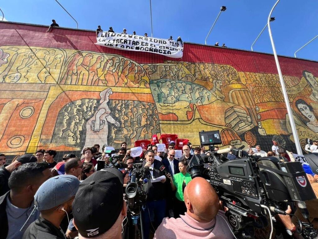 Estudiantes piden libertad para los presos políticos: "La reconciliación no será viable si no se atienden las demandas ciudadanas" - AlbertoNews