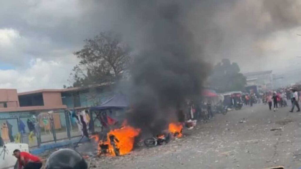 Explosión en puesto de pirotecnia dejó varios heridos en Yaracuy