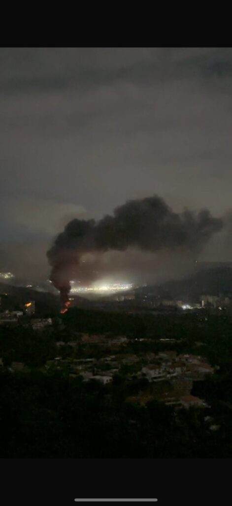 Explosiones en Caracas