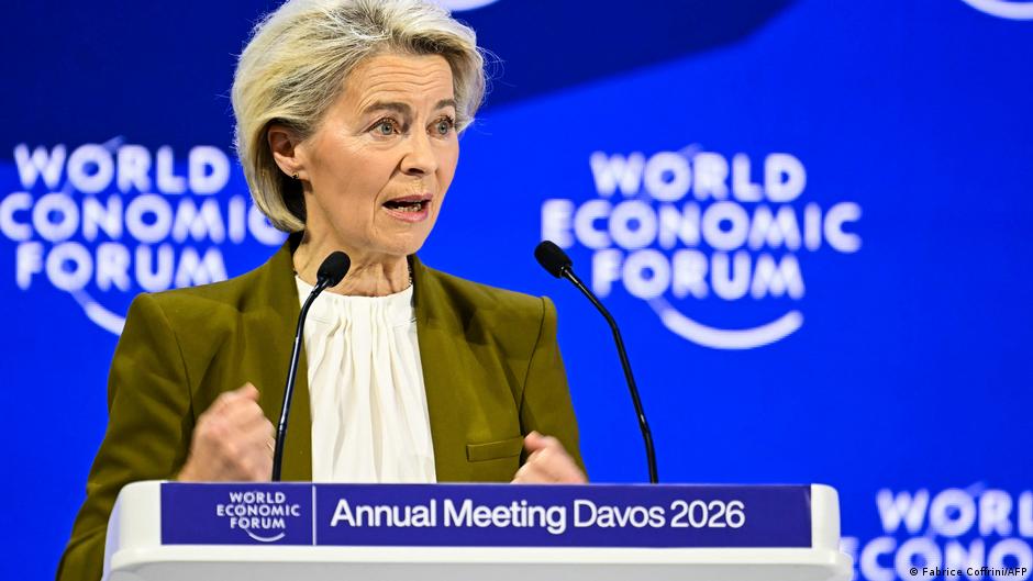 Firmes palabras de Von der Leyen a Trump sobre Groenlandia