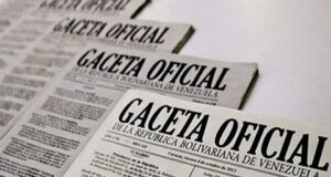 Gaceta Oficial N° 43.279: Sumario