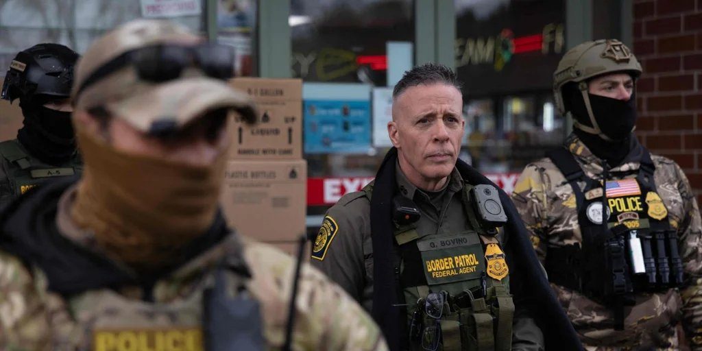 Gregory Bovino, el 'sheriff' del ICE que caza inmigrantes ilegales en Mineápolis