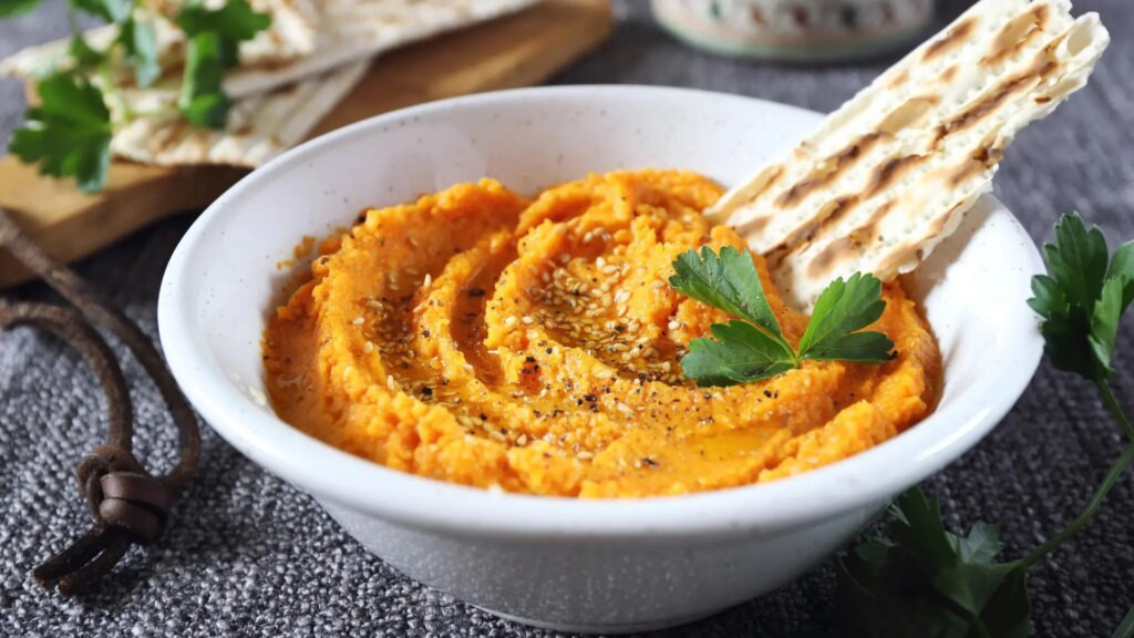 Humus de boniato, una receta barata por menos de 2 euros y muy sabrosa como acompañante