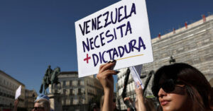 Izquierdistas del mundo salen a protestar por la falta de dictadura en Venezuela – El Chigüire Bipolar