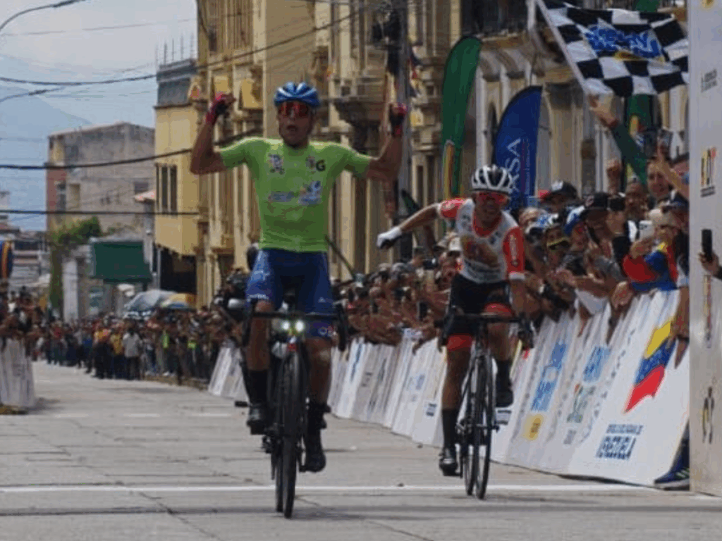 Jorge Abreu campeón de la Vuelta al Táchira