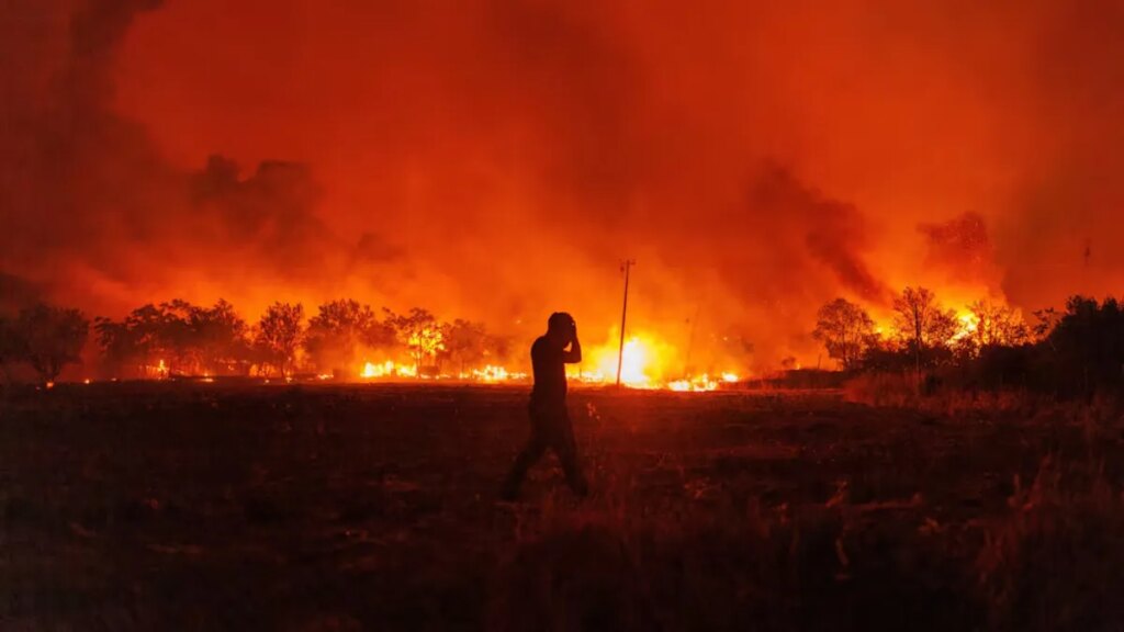 La policía chilena detuvo al principal sospechoso de los incendios forestales en el país que causaron 21 muertos