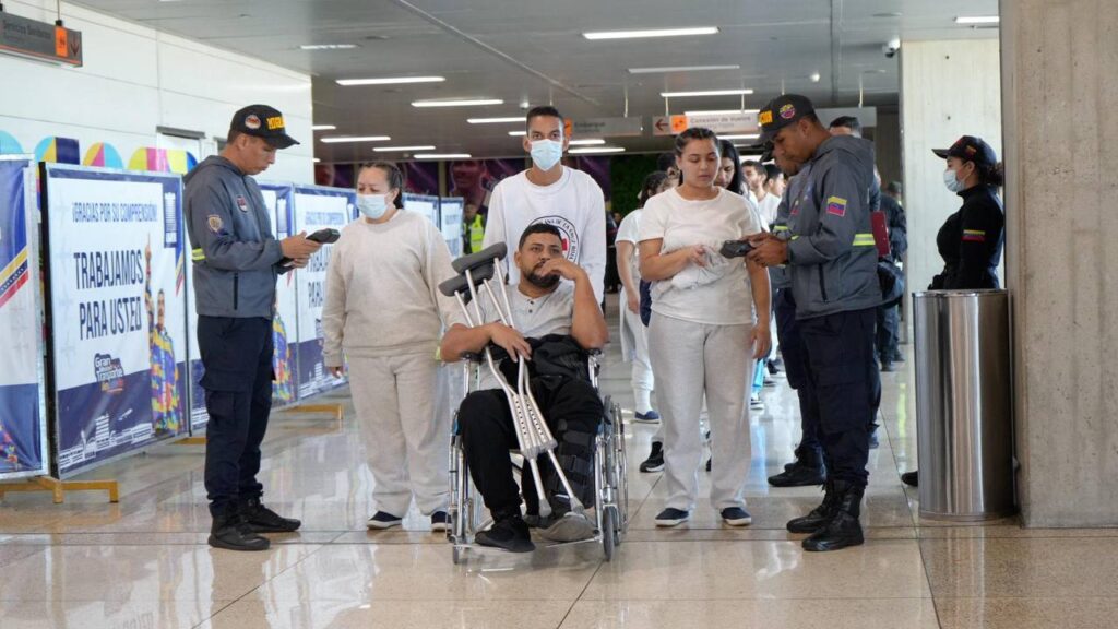 Llegó a Venezuela otro vuelo con más de 180 migrantes deportados desde EEUU