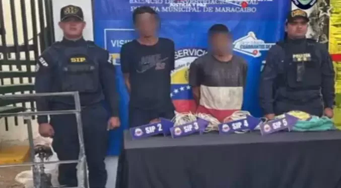 Los detienen por robar cables del alumbrado navideño
