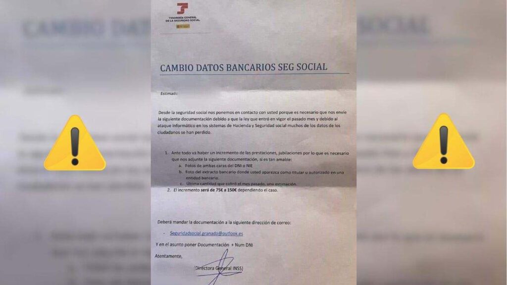 "Los malos quieren robarte tu dinero"