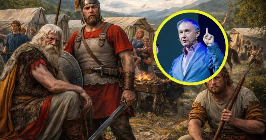 “Los romanos compraron a los griegos el concepto de barbarie”