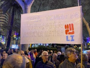 MANIFESTACION BARCELONA VENEZUELA ESTADOS UNIDOS | elperiodico.com