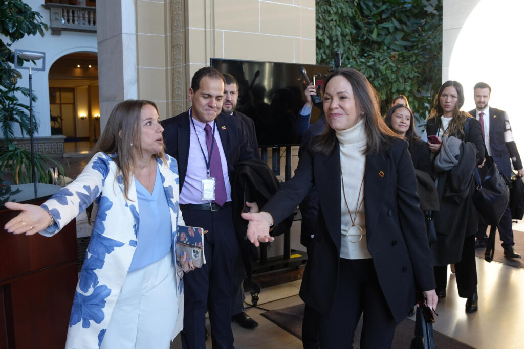 Machado llega a la OEA para exponer situación de presos políticos en Venezuela