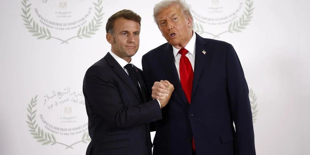 Macron contra Trump, el duelo que simboliza la tensión entre Europa y EE.UU.