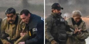 Maduro y su esposa resultaron heridos al intentar esconderse detrás de una puerta de acero antes de ser capturados