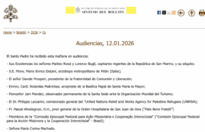 María Corina Machado se reúne con el papa León XIV en el Vaticano