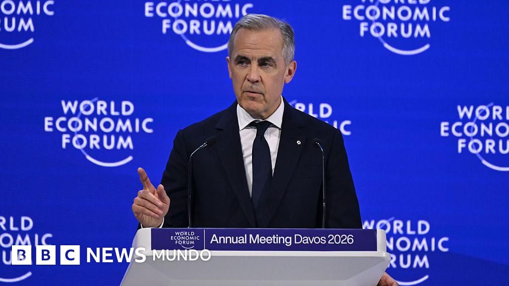 Mark Carney: "El mundo está en medio de una ruptura, no de una transición", el contundente discurso del primer ministro de Canadá en Davos