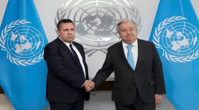 Moncada denuncia ante el secretario general de la ONU