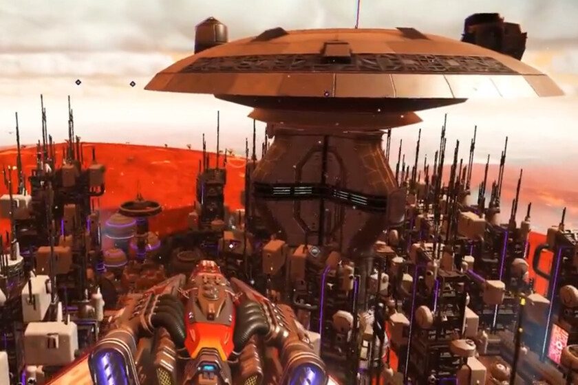 No Man's Sky acaba de estrenar la primera megaciudad de 2026 y es tan enorme que tiene rascacielos con aparcamientos para naves