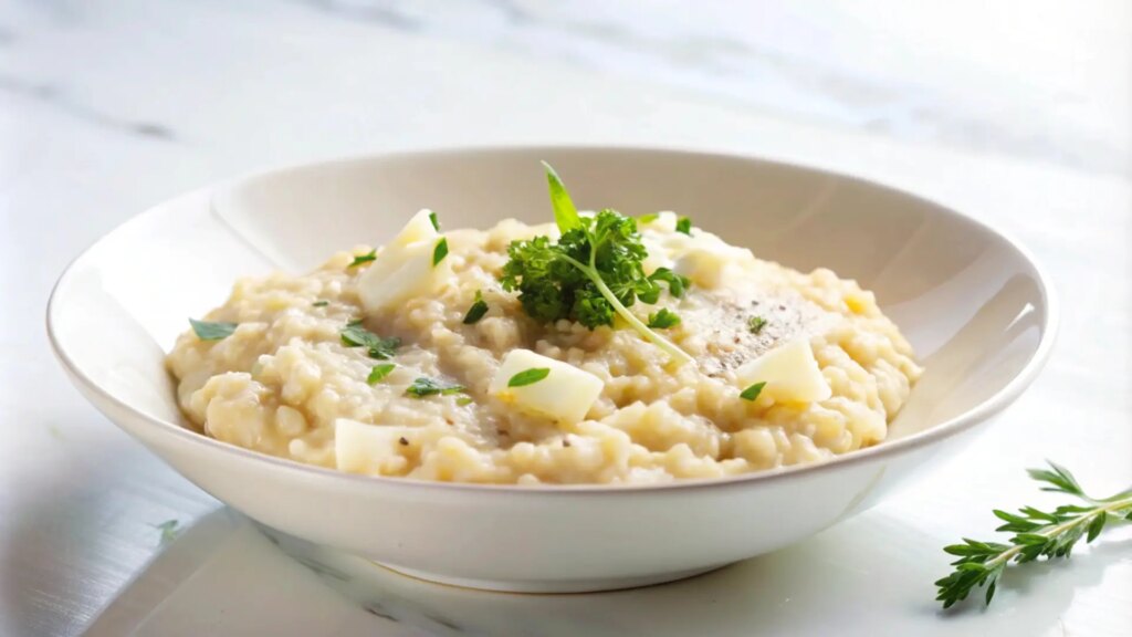 Orzo cremoso con limón y espinacas, la receta barata que se cocina como un arroz y está lista en 10 minutos