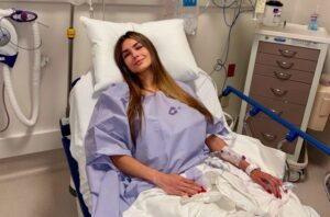 Osmariel Villalobos fue sometida a una mastectomía unilateral en su dura batalla contra el cáncer