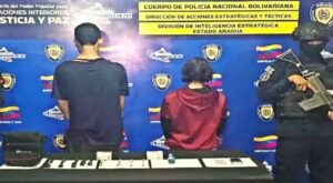 PNB detiene a dos hombres por presunta comercialización de drogas en Aragua