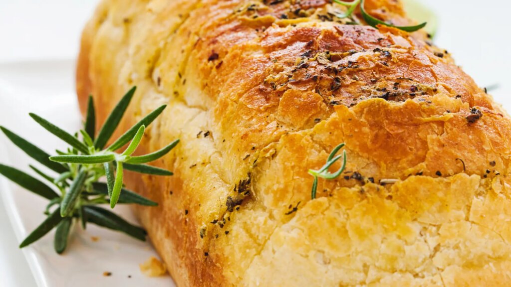 Pan de garbanzos con romero, una receta sencilla, sin gluten y con mucho sabor