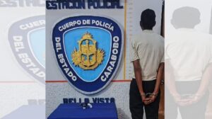 PoliCarabobo detiene a ciudadano por porte ilícito de arma de fuego en Bella Vista I