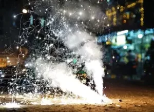 Quemados por pólvora en la noche del 31 de diciembre