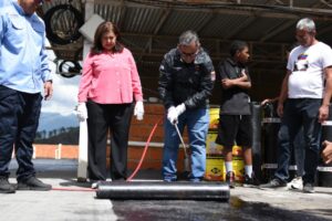 Rehabilitan infraestructura afectada en Ciudad Tiuna