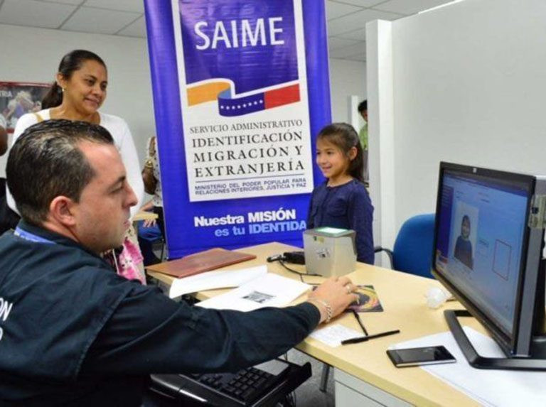 Saime realizará jornada especial de cedulación sin necesidad de cita previa