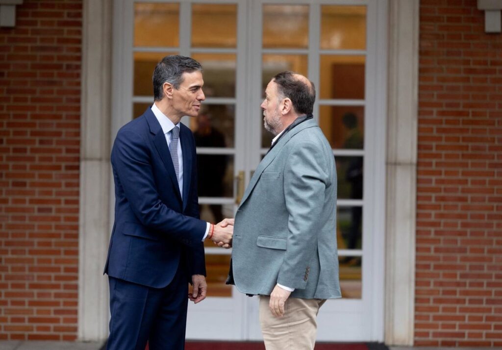 Sánchez se reunió en dos ocasiones en secreto con Junqueras para negociar la financiación autonómica