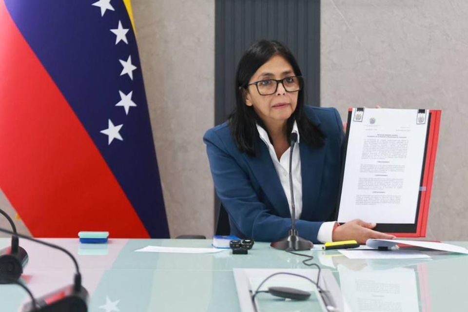 TSJ ordena la juramentación de Delcy Rodríguez como "presidenta encargada" de Venezuela