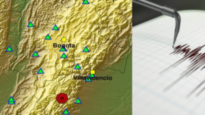 Temblor de magnitud 2,5 se presentó en la noche de este 17 de enero en el departamento del Meta: epicentro, hora y profundidad