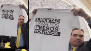 Tomás Guanipa alza la voz por los presos políticos en la nueva AN