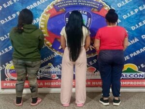 Tres mujeres detenidas por riña en vía pública en Punto Fijo