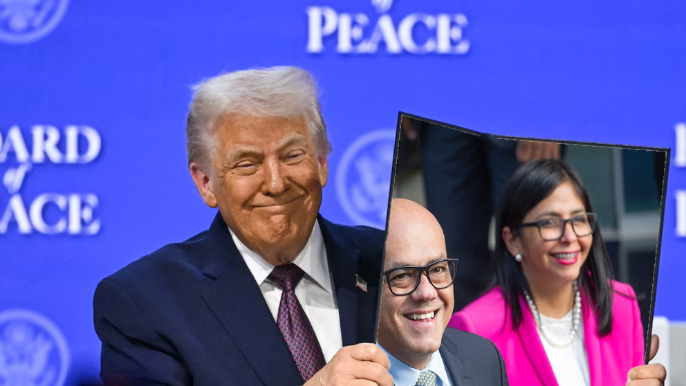 Trump Feliz con Delcy