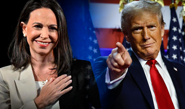 Trump María Corina Machado