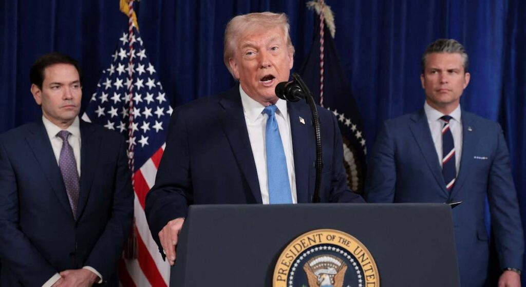 Trump dice que EEUU "se hará cargo" de Venezuela hasta que encuentre un reemplazo aceptable de Maduro