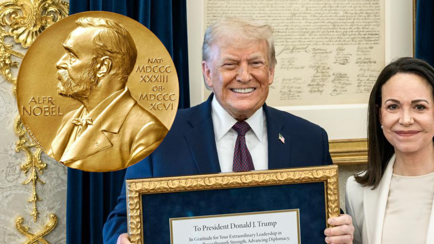 Medalla para Trump